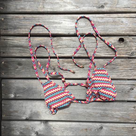 Roxy Other - Roxy Knit Strappy Bikini Top